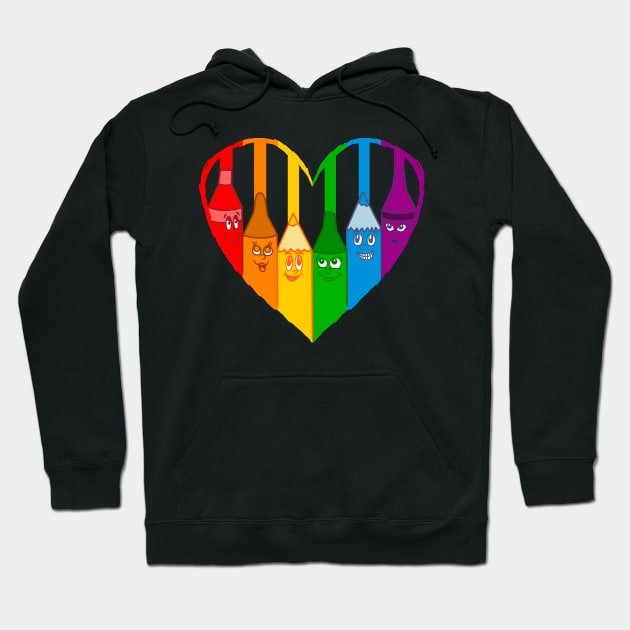 Show your true colors - Lapizlandia Hoodie by Manuarts